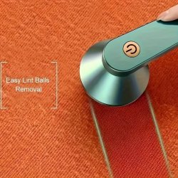 Portable USB Rechargeable Fabric Shaver - Compact Lint Remover For Sweaters Clothes & Furniture