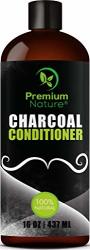 Charcoal Conditioner Sulfate Free Clarifying - Natural Volumizing & Moisturizing Anti Dandruff Activated Charcoal Hair Deep Conditioner For Oily Or Dry Scalp Damaged &