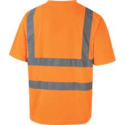 Hi-vis Orange Breathable T-Shirt EN20471 3XL - HAL9624733L