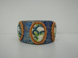 Blue Decorative Bracelet