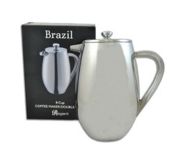 - Coffee Maker Double Wall Stainless Steel Brazil - 1 Litre