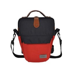 Urban Legend Pro Holster Shoulder Camera Bag - Black & Red - 61131BKRD
