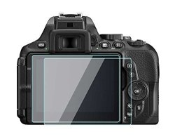 2 Pack Nikon D5600 Screen Protector Tempered Glass For Nikon D5600 Digital Slr Camera