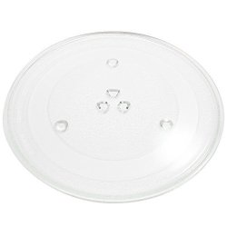 Replacement Sharp R309YW Microwave Glass Plate - Compatible Sharp 9KC3517203500 Microwave Glass Turntable Tray - 11 1 4" 285MM