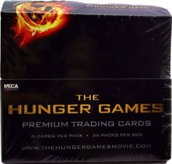 Neca The Hunger Games Movie Trading Cards Box 24 Packs