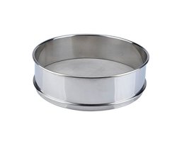 Neeshow Professional Round Stainless Steel Flour Sieve With 60 Mesh 6 Inch 18 8 Steel