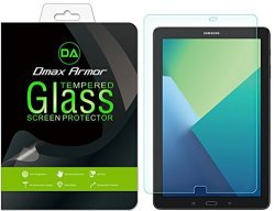 2-PACK Dmax Armor For Samsung Galaxy Tab A 10.1 S Pen Version Tempered Glass Screen Protector Tempered Glass 0.3MM 9H Hardness Anti-scratch Bubble Free Ultra-clear