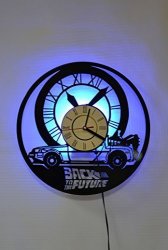 Nice Stuff Only Back To The Future Science Comedy Wall Light Clock - Original Home Interior D Cor - Wall Clock - Perfect Gift For