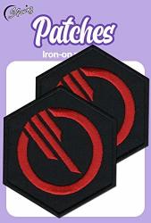 Iron On Patches - Star Wars Battlefront 2 Pcs Iron On Patch Embroidered Applique Inferno Squad S-145