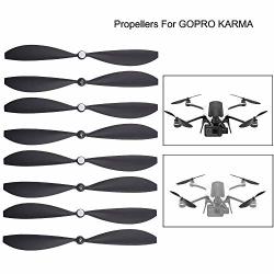 8x Parrot Anafi Drone Aircraft Spare Part Propellers Prop Airscrew Paddle Blade