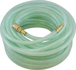 Clear Pvc Flexible Air Hose 20 M X 8 Mm With Couplers