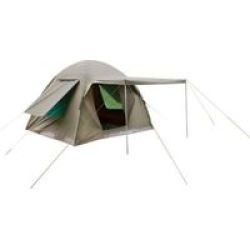 Bushtec Safari Bow Tent 2.4 X 2.4M - With Two Windows