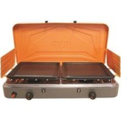 Alva 2 Burner Gas Stove With Solid Plates