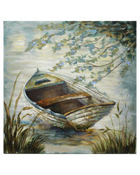 NovelOnline Canvas Painting Solace Canoe Multi