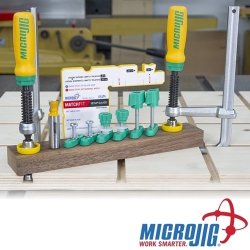 Microjig Matchfit Dovetail Clamp Pro Set MIC DVC-1177K2