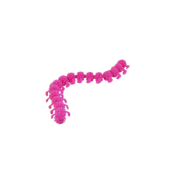 Stretchy Caterpillars - Bright Pink