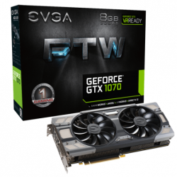 EVGA Geforce GTX 1070 Gpu 8.0GB GDDR5