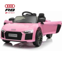 Demo 12V Audi R8 Kids Electric Ride On Car - Pink