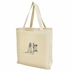 Corpse Bride Logo And Silhouette Grocery Travel Reusable Tote Bag