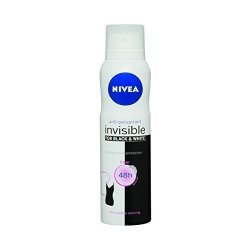 Nivea For Women Anti Perpirant Spray Invisible For Black & White 48H 150 Ml Pack Of 3