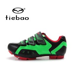 Tiebao Mountain Biking Shoes Green And Black - 39 6 UK