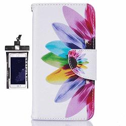 Samsung Galaxy Note 10 Plus Flip Case Cover For Samsung Galaxy Note 10 Plus Leather Kickstand Mobile Phone Cover Extra-shockproof Business Card Holders With Free Waterproof-bag Delicate