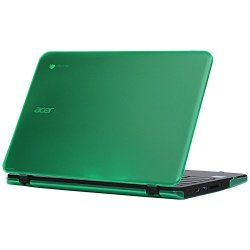 Mcover Hard Shell Case For 2018 11.6" Acer Chromebook 11 C771 Series Laptop Not Compatible With Older Acer 11 C720 C730 C731 C740 CB3-111 CB3-131 Series Laptop Green