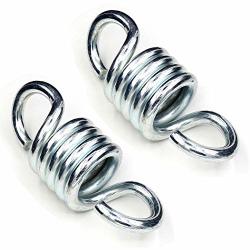 MEICOCO 700bs Weight Heavy Duty Stainless Steel Hammock Spring for Hang Porch Swing Capacity Heavy Bag Spring 