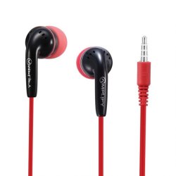 Amplify Revolutionary Black And Red Earphones