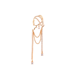 Delicate Wearing Pearl Earrings Brooch For Girl