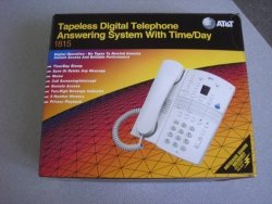 At&t 1815 Tapeless Digital Telephone Answering System With Time day