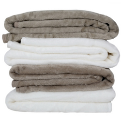 Aranda Fur Pile Blankets