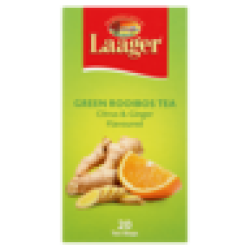 Citrus & Ginger Flavoured Green Rooibos Tea 20 Pack