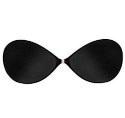 Julimex High Quality Re-usable Black Stick-on Bra Size A