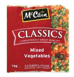 McCain Mixed Vegetables Frozen 1kg