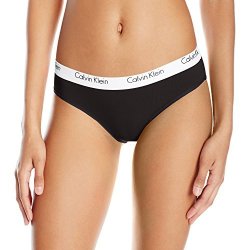 Calvin Klein Women's Ck One Cotton Bikini Panty Black M