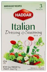 Haddar Italian Dressing & Seasoning Mix 1.8OZ 3 Packets