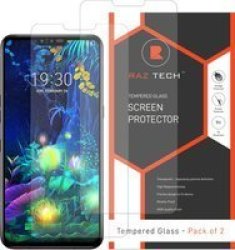 Tempered Glass Screen Protector LG V50 Thinq 5G LM-V500EM Pack Of 2