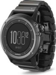 Garmin Fenix 3 Sapphire Gps Sport Watch With Bundled Heart Rate Monitor Black