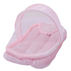Baby Mosquito Net Crib Bed Ama Tm Portable Folding Mosquito Mesh Infant Nursery Bed Crib Canopy Baby Travel Bed Crib Pink