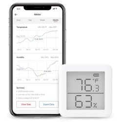 Switchbot Thermometer Hygrometer - Wireless Temperature Humidity Sensor With Home Assistant