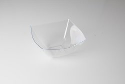 GIZMO - Elegant Square Bowl - Clear - Small