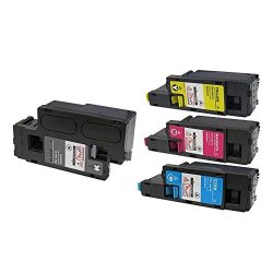 Linkyo Compatible Color Toner Cartridges Replacement For Xerox 6015 6010 106R01630 106R01629 106R01628 106R01627 Black Cyan Magenta Yellow 4-PACK