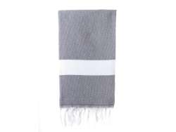 Dimanta Turkish Towel Dark Grey