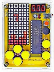 USA Diy Soldering Project Game Kit Retro Classic Electronic Soldering Kit Tetris snakes race Cars space Invaders slot Machine With Clear Acrylic Case