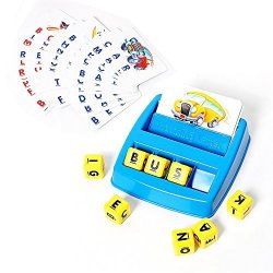 Matching Letter Game Baby Toy Anwish Baby Toy Store Teaches Word Recognition Spelling & Increases Memory Suitable 3 Years & Up