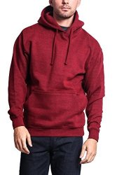 USA G-style Premium Heavyweight Pullover Hoodie MH13101 - Cranberry Caviar - Small - R1C