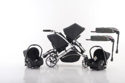 Noola twin hot sale pram