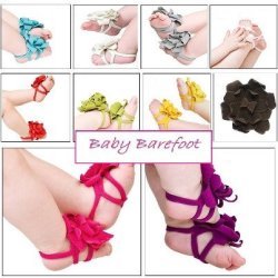 Snap On Baby Barefoot Shoes Fits Ages 0 -2 Years Specials
