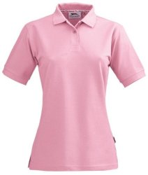 Slazenger Crest Ladies Golf Shirt - Pink SLAZ-804